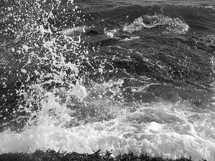 Some splashy waves