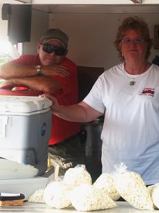 Andy and Andrea Cadieux of Caboose Kettle Korn